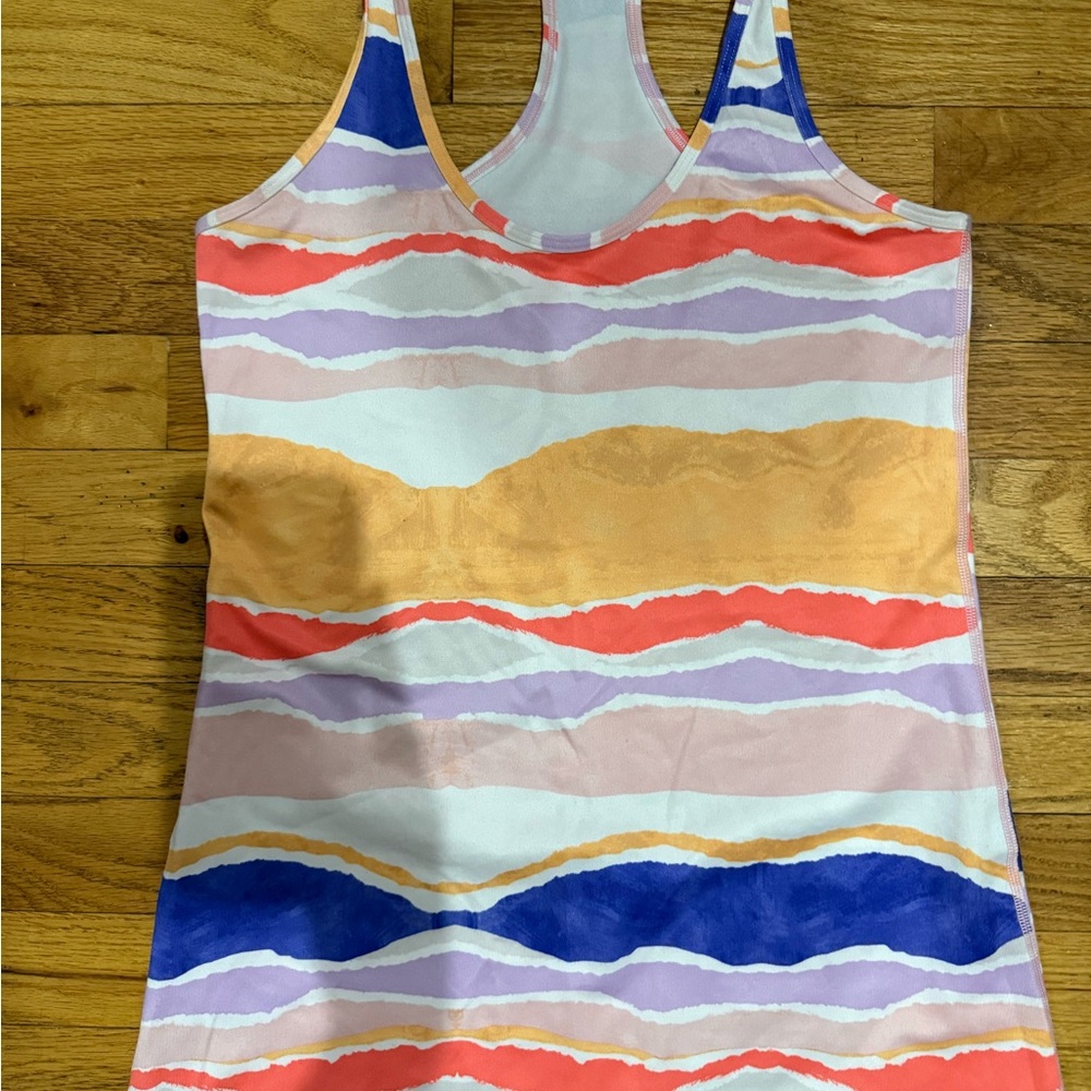 lululemon athletica Multicolor Striped Tank Top
